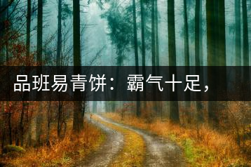 品班易青餅：霸氣十足，母儀天下