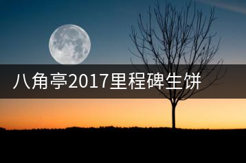 八角亭2017里程碑生餅，擁抱半個世紀(jì)的情懷