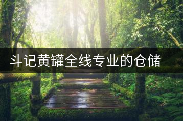 斗記黃罐全線專業(yè)的倉儲(chǔ)陳茶正式上市