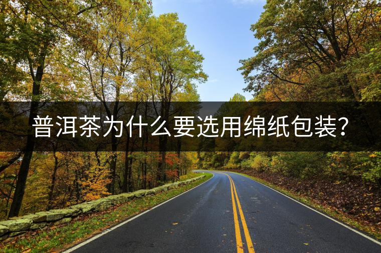 普洱茶為什么要選用綿紙包裝？