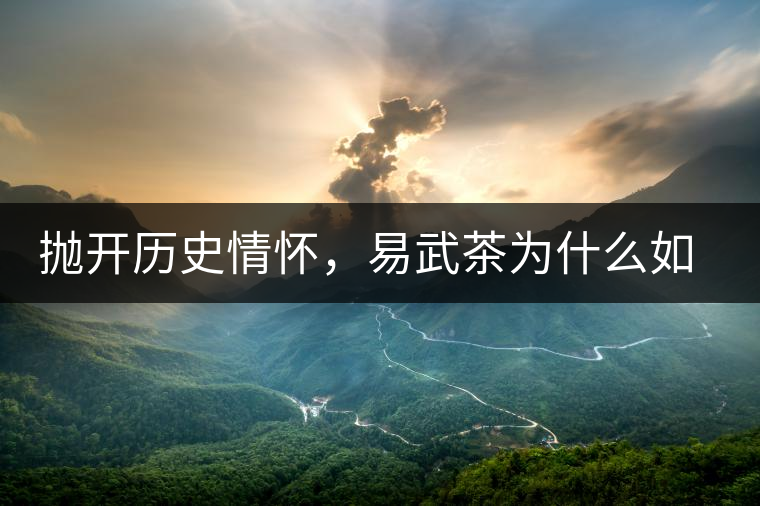 拋開歷史情懷，易武茶為什么如此受歡迎？