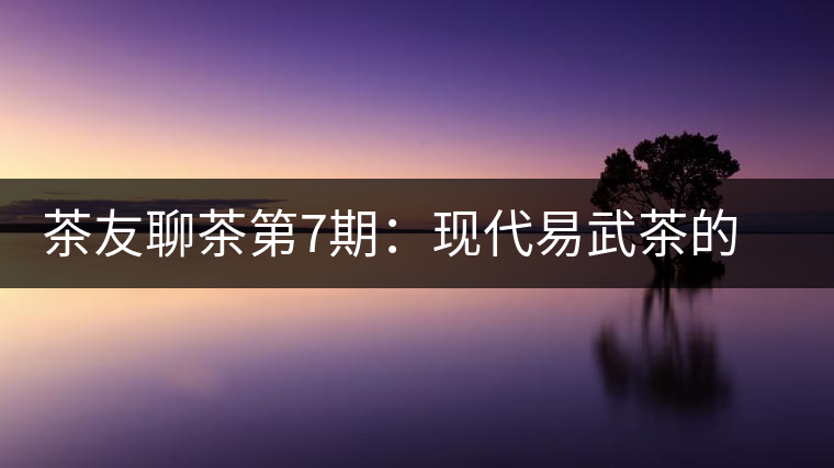 茶友聊茶第7期：現(xiàn)代易武茶的發(fā)起者，普洱茶史重量級(jí)人物—張毅