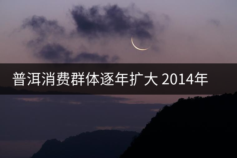 普洱消費(fèi)群體逐年擴(kuò)大 2014年普洱茶圈將加速分化