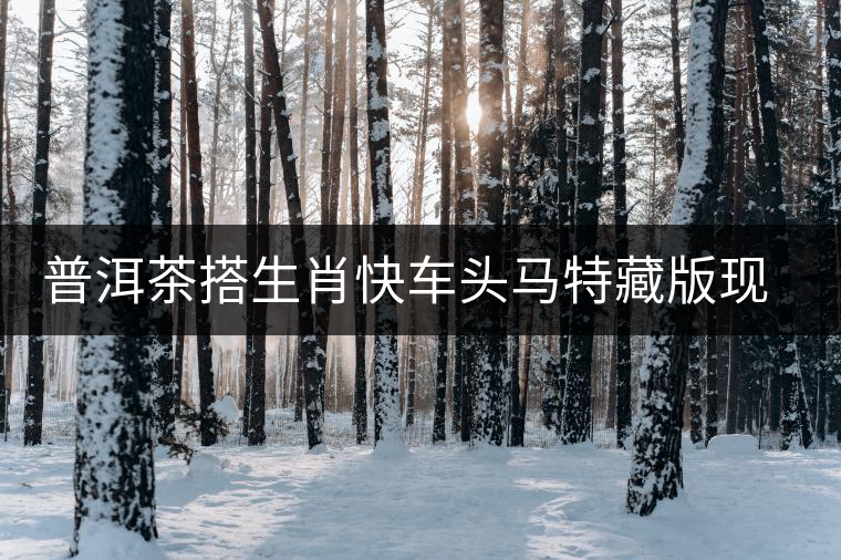 普洱茶搭生肖快車頭馬特藏版現(xiàn)身?？谑袌? /></p><p>近年來，普洱茶以其多效的保健功能和極具收藏價(jià)值的茶品特性，不僅成為茶葉領(lǐng)域高端產(chǎn)品的代名詞，同時(shí)也占領(lǐng)了高端禮品及收藏品市場一隅，成為集文化、生態(tài)、保健、收藏價(jià)值于一身的特別商品。1月18日，大益茶業(yè)集團(tuán)馬年生肖茶——英雄駿馬“頭馬特藏版”推廣品鑒會(huì)在海口隆重舉行，受到了收藏及品茶愛好者的關(guān)注。</p>
<p><span id=