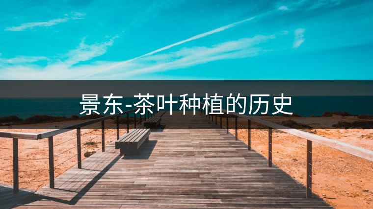 景東-茶葉種植的歷史