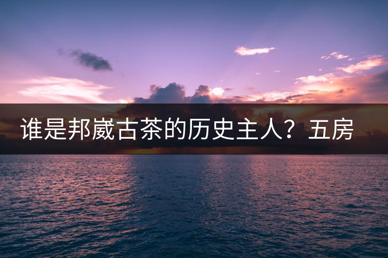 誰是邦崴古茶的歷史主人？五房·茶馬古道考察記