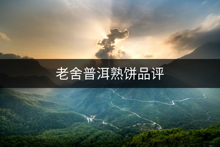 老舍普洱熟餅品評