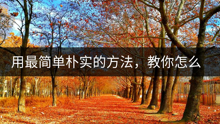 用最簡單樸實的方法，教你怎么泡好一杯普洱茶？