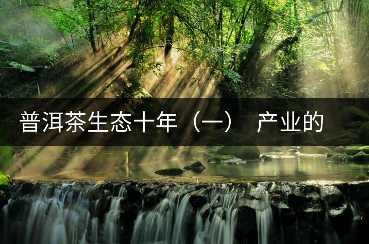 普洱茶生態(tài)十年(一) 產業(yè)的生態(tài)之路:從產量到品質 普洱茶生態(tài)十年(一) 產業(yè)的生態(tài)之路:從產量到品質
