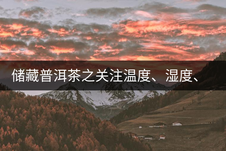 儲(chǔ)藏普洱茶之關(guān)注溫度、濕度、異味因素影響