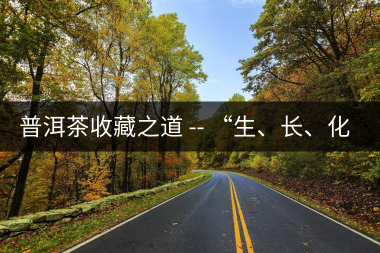 普洱茶收藏之道 -- “生、長、化、收、藏”