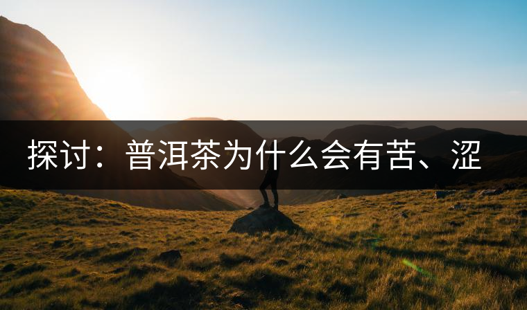 探討：普洱茶為什么會(huì)有苦、澀味兒？