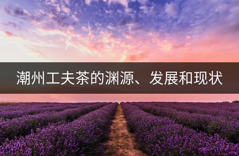 潮州工夫茶的淵源、發(fā)展和現(xiàn)狀