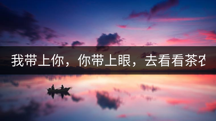 我?guī)夏悖銕涎郏タ纯床柁r(nóng)。