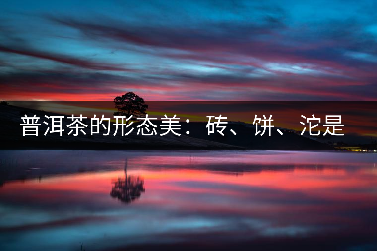 普洱茶的形態(tài)美：磚、餅、沱是如何形成的？