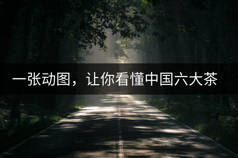 一張動圖，讓你看懂中國六大茶類產地分布