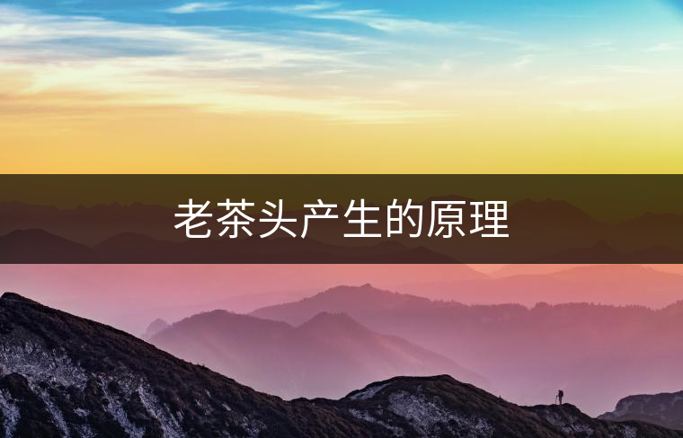 老茶頭產生的原理 老茶頭產生的原理