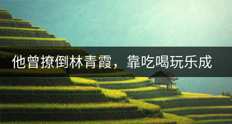 他曾撩倒林青霞，靠吃喝玩樂成為活得最明白的中國人