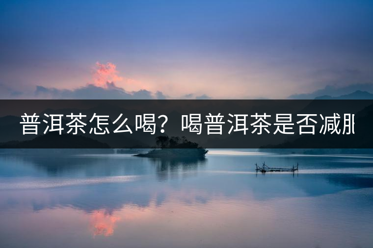 普洱茶怎么喝？喝普洱茶是否減肥？