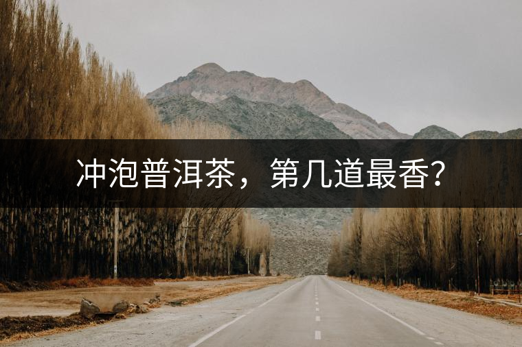 沖泡普洱茶，第幾道最香？