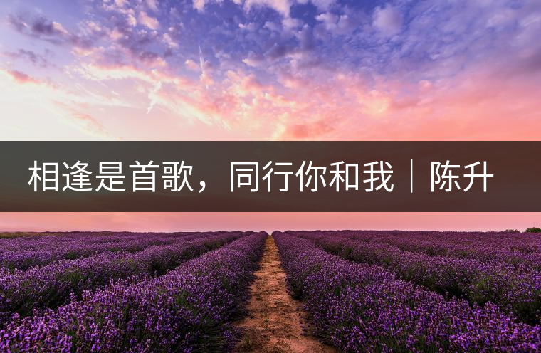 相逢是首歌，同行你和我｜陳升號(hào)與大家相約武漢茶博會(huì)！