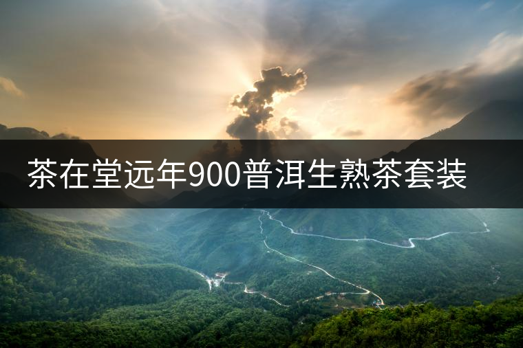 茶在堂遠(yuǎn)年900普洱生熟茶套裝賞析 茶在堂遠(yuǎn)年900普洱生熟茶套裝賞析