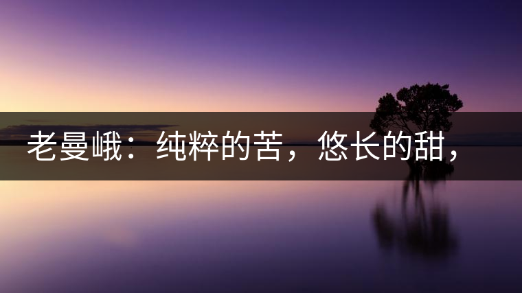 老曼峨：純粹的苦，悠長(zhǎng)的甜，茶之本味也