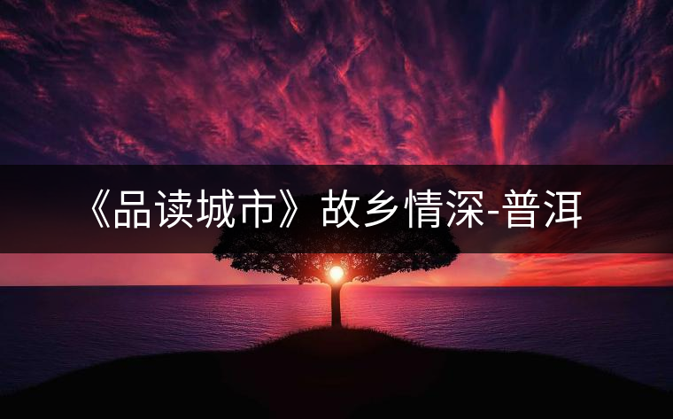 《品讀城市》故鄉(xiāng)情深-普洱 《品讀城市》故鄉(xiāng)情深-普洱