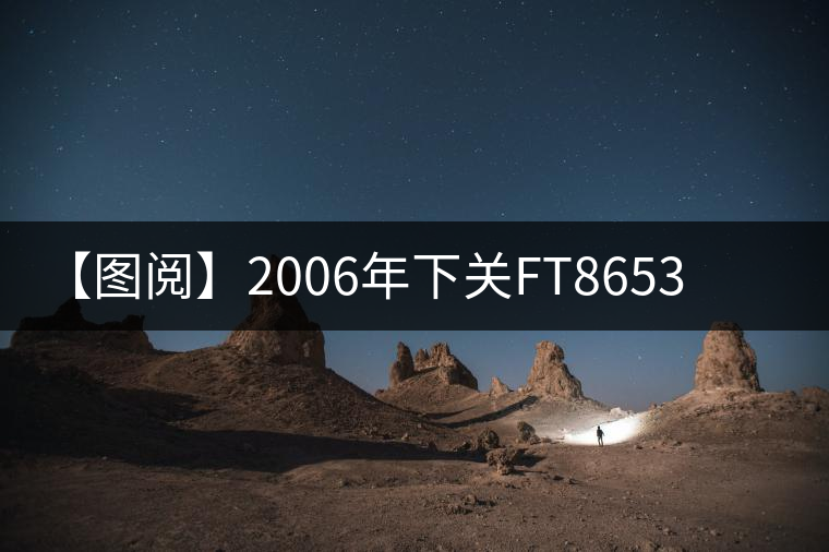 【圖閱】2006年下關(guān)FT8653鐵餅開(kāi)湯 【圖閱】2006年下關(guān)FT8653鐵餅開(kāi)湯