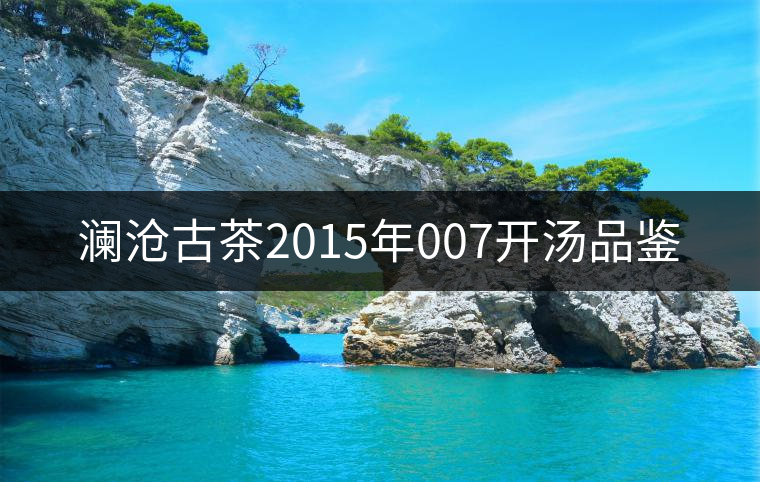 瀾滄古茶2015年007開湯品鑒 瀾滄古茶2015年007開湯品鑒