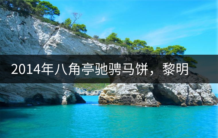 2014年八角亭馳騁馬餅，黎明茶廠馬年生肖紀(jì)念餅