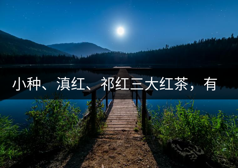 小種、滇紅、祁紅三大紅茶，有何區(qū)別