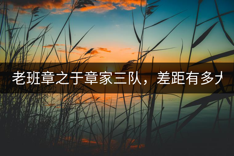 老班章之于章家三隊，差距有多大？