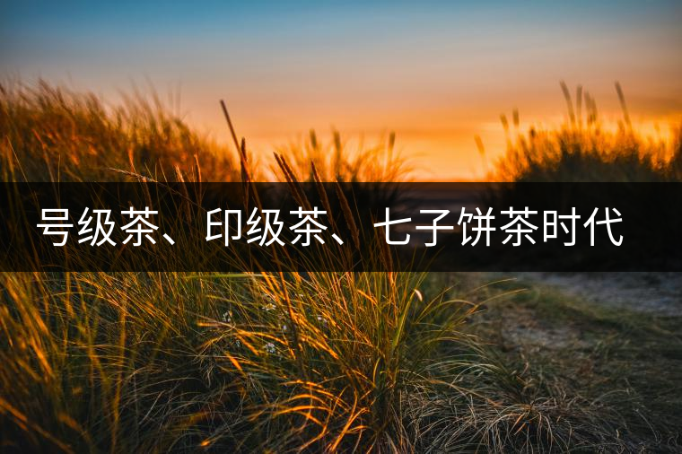 號級茶、印級茶、七子餅茶時代是怎么劃分的？