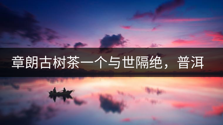 章朗古樹茶一個與世隔絕，普洱茶隔而不絕的地方