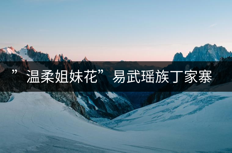 ”溫柔姐妹花”易武瑤族丁家寨、漢族丁家寨介紹