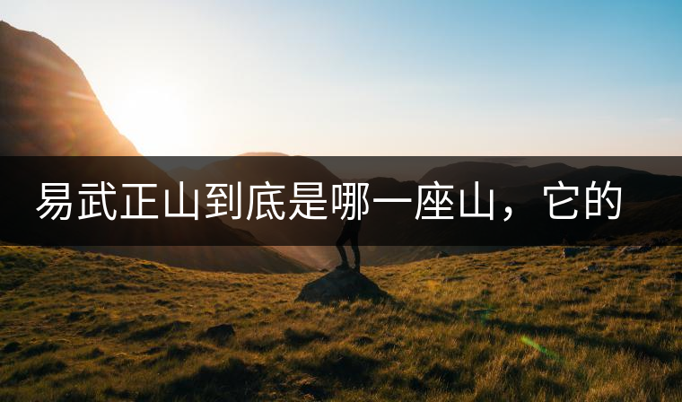 易武正山到底是哪一座山，它的含義你了解嗎？