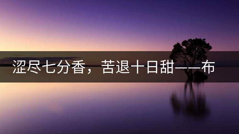 澀盡七分香，苦退十日甜——布朗山千年古寨曼新龍