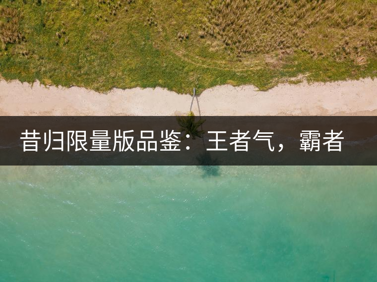 昔歸限量版品鑒：王者氣，霸者韻