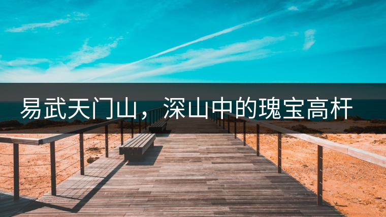 易武天門山，深山中的瑰寶高桿古樹