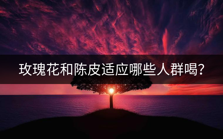 玫瑰花和陳皮適應(yīng)哪些人群喝？