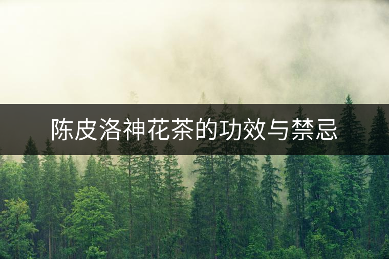 陳皮洛神花茶的功效與禁忌 陳皮洛神花茶的功效與禁忌