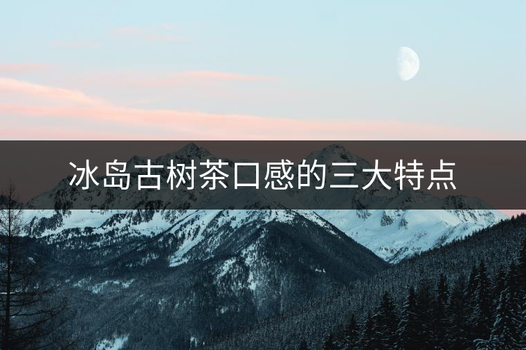 冰島古樹(shù)茶口感的三大特點(diǎn)