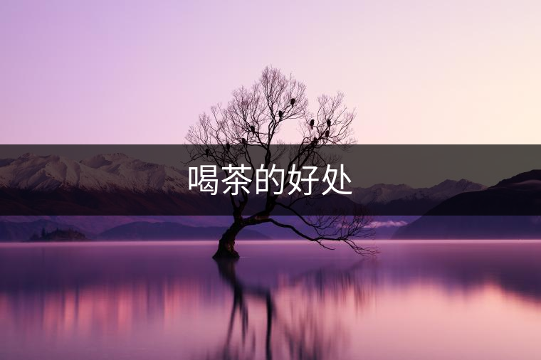 喝茶的好處 喝茶的好處