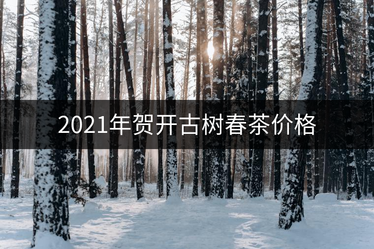2021年賀開古樹春茶價(jià)格