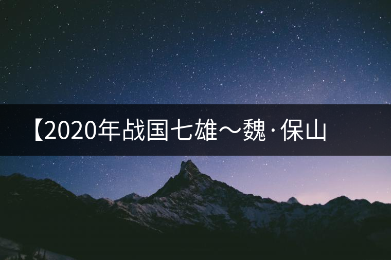 【2020年戰(zhàn)國(guó)七雄～魏·保山古茶山】品鑒實(shí)錄