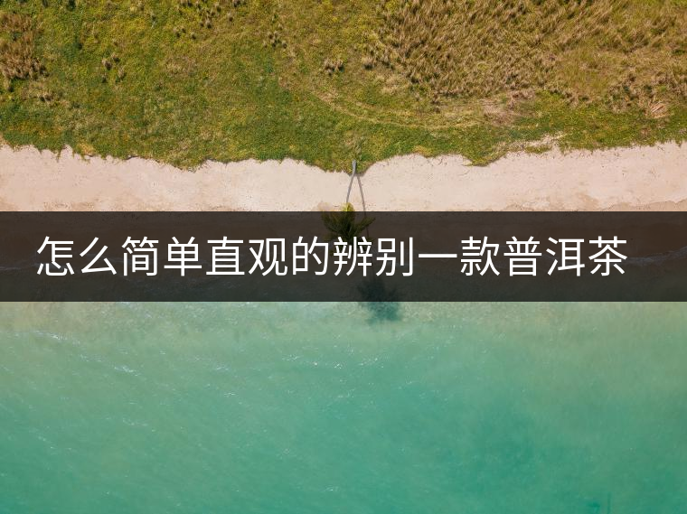 怎么簡單直觀的辨別一款普洱茶的優(yōu)劣？