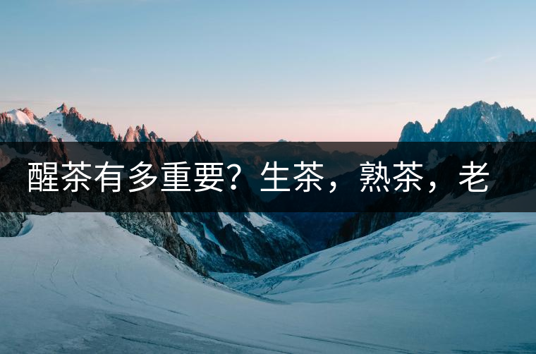 醒茶有多重要？生茶，熟茶，老茶，不同年份的普洱茶怎么醒茶？