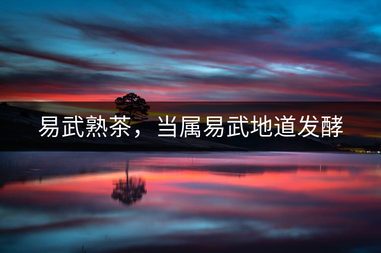 易武熟茶，當(dāng)屬易武地道發(fā)酵