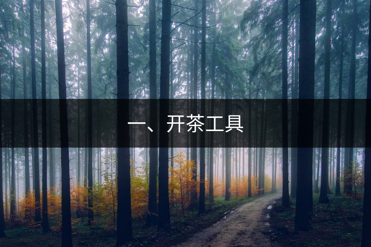 一、開茶工具